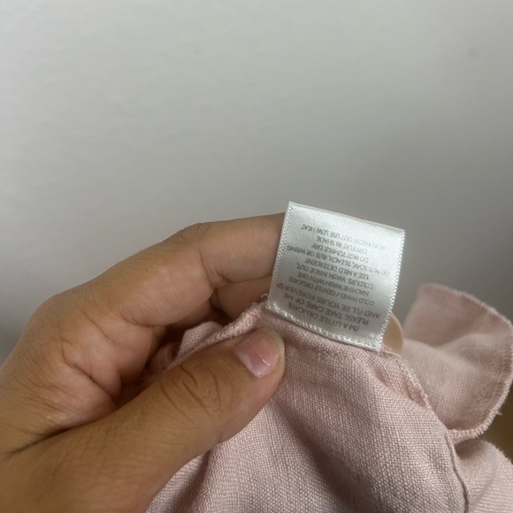 Posse Pierre Pleated 100% Linen Shorts Sz Small - Picture 9 of 9